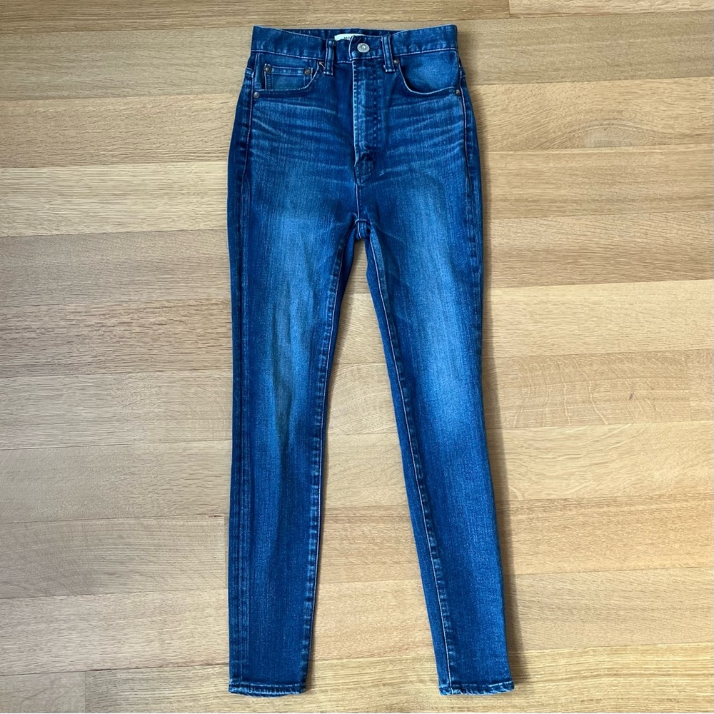 Moussy Vintage Selvedge Japanese High Rise Skinny Jeans Women’s Size 24